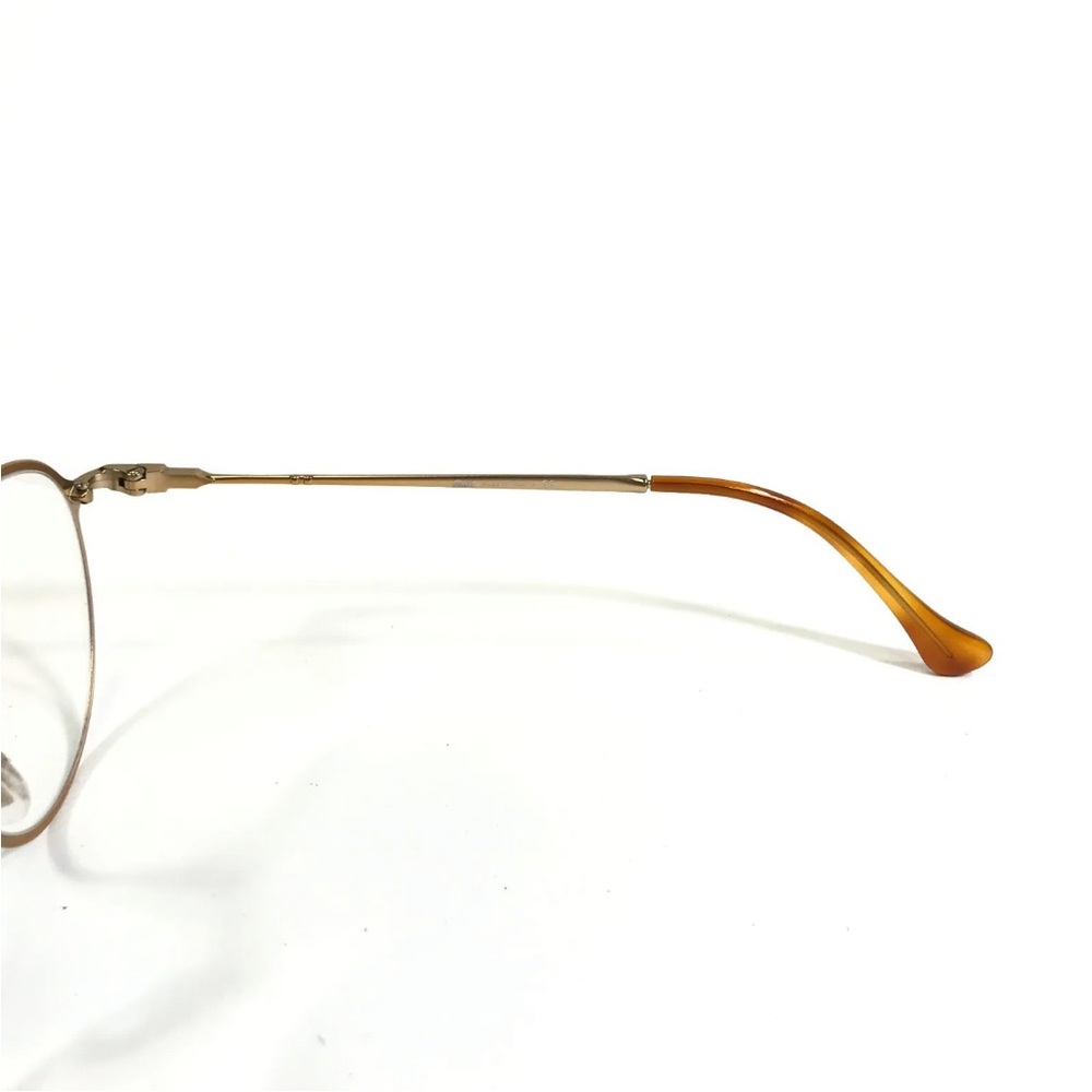 Persol Eyeglasses Frames 2426-V 1054 Gold Round Full Rim 50-20-140 - Picture 7 of 11
